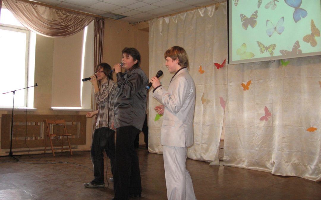 Женский день. Концерт. Встреча с учителями-ветеранами школы им. РККА.